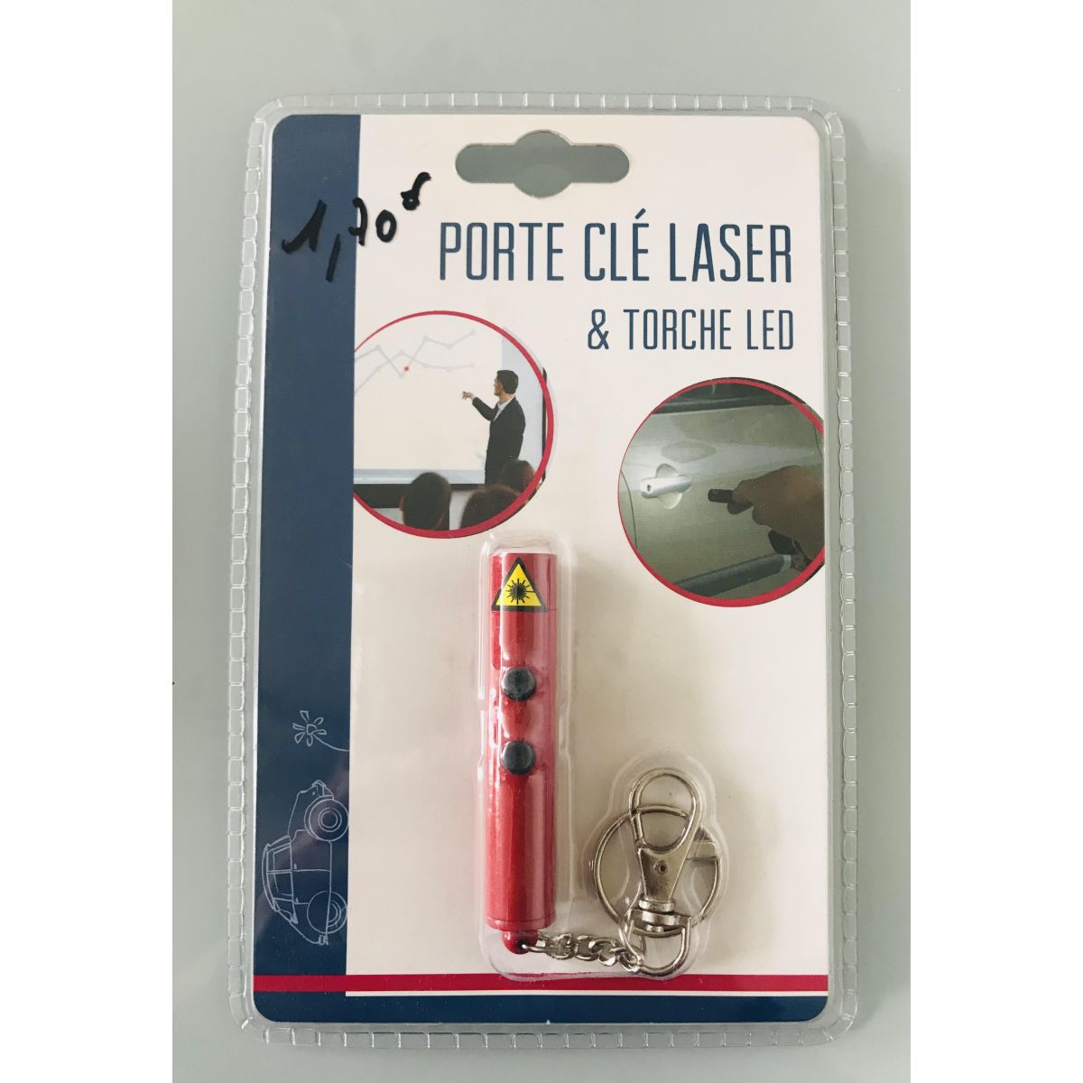 Porte-Clés Lampe Laser