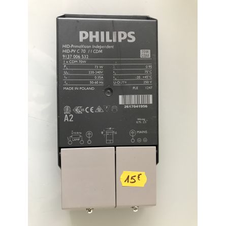 PHILIPS HID PRIMAVISION INDEPENDENT - pour lampe cdm - 70W